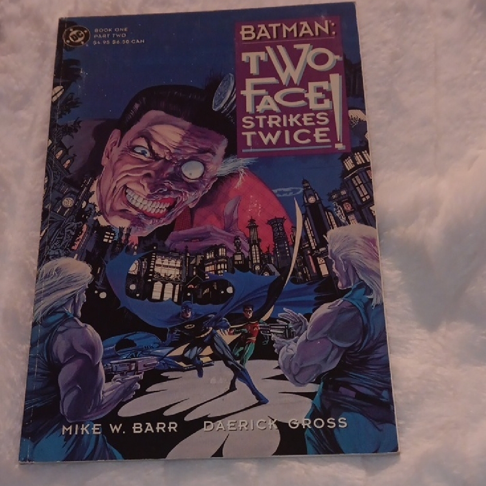 Batman Two-Face Strikes Twice DC Comic Book